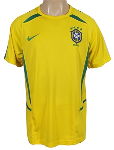 Ronaldo Luís Nazário Signed Brazil Jersey (Beckett)