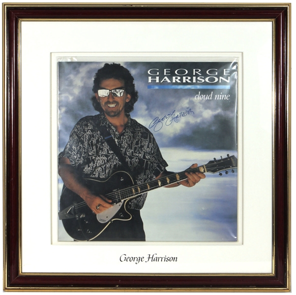 George Harrison Signed "Cloud Nine" Album (Caiazzo)