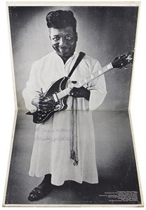 Muddy Waters Signed “Electric Mud” Album (PSA)