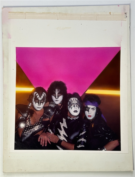 KISS Killers Album Cover 1982 Original Master Photo 22 x 28 Taken by Barry Levine from Kiss Art Department