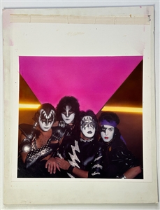 KISS Killers Album Cover 1982 Original Master Photo 22 x 28 Taken by Barry Levine from Kiss Art Department