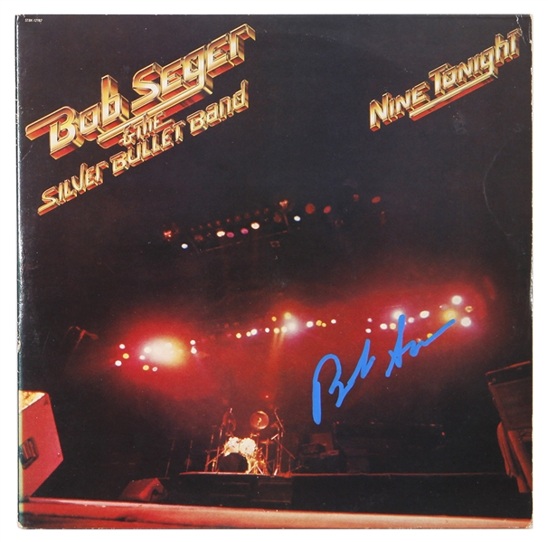 Bob Seger Signed “Nine Tonight” Album (REAL)