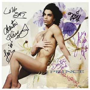 Prince & The Revolution Group Signed "Lovesexy" Album (JSA, REAL)