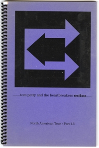 Tom Petty & The Heartbreakers Original 1999 Echo North American Part 4.5 Tour Used Itinerary Book