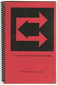 Tom Petty & The Heartbreakers Original 1999 Echo North American Part 4 Tour Used Itinerary Book