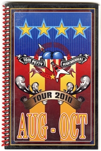 Tom Petty & The Heartbreakers 2010 Summer Concert Tour Used Itinerary Book