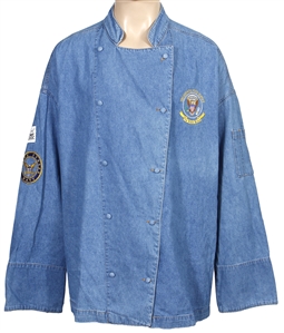 Official White House Presidential Food Service Denim Smock