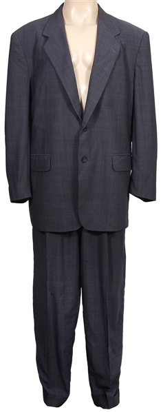 President George W. Bush Owned & Worn Custom Made Grey Suit