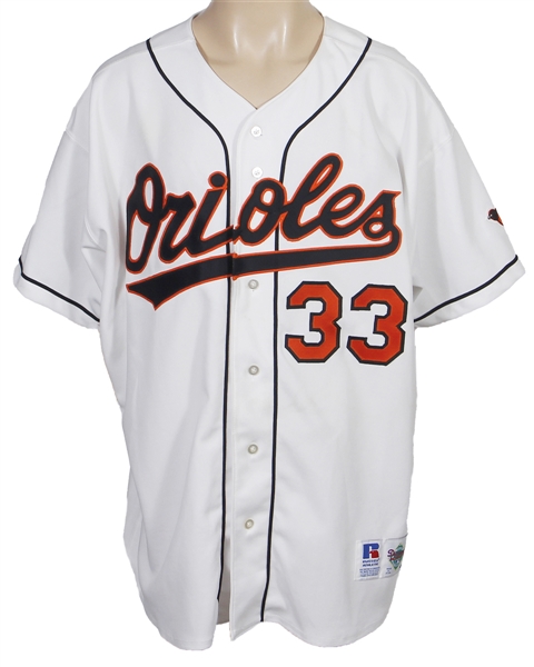 Eddie Murray Signed Baltimore Orioles #33 Baseball Jersey