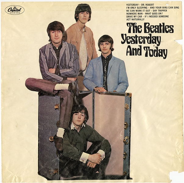 Rare Beatles "Yesterday and Today" Cover Picture Used to Replace The Infamous "Butcher" Cover