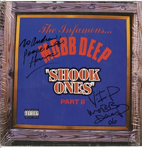 Mobb Deep Signed “Shook Ones Part II” Album