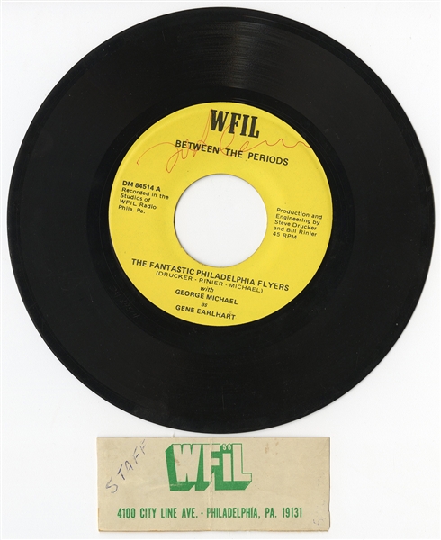 John Lennon Signed “WFIL Between the Periods” Record (REAL)