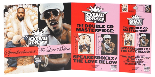 Outkast Original Speakerboxx/The Love Below Record Store Display