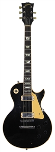 Chris Cornell Owned & Stage Played Black Gibson Les Paul Deluxe Guitar (Photo-Matched)