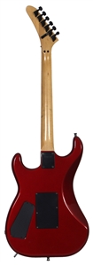 Heart Nancy Wilson Owned & 1985 Stage Used Red Kramer Baretta Guitar with Guitar Strap (Nancy Wilson LOA)