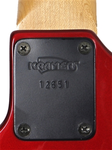 Heart Nancy Wilson Owned & 1985 Stage Used Red Kramer Baretta Guitar with Guitar Strap (Nancy Wilson LOA)