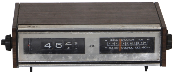 Elvis Presley Concert Tour Used and Owned Radio Alarm Clock