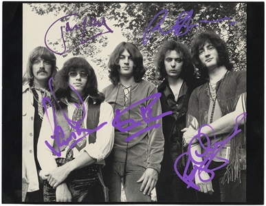 Deep Purple Signed Print