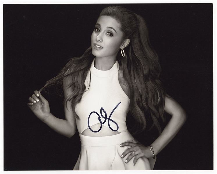 Ariana Grande Signed Photograph