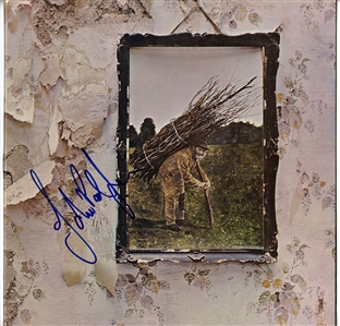 John Paul Jones Signed "Led Zeppelin IV" Album