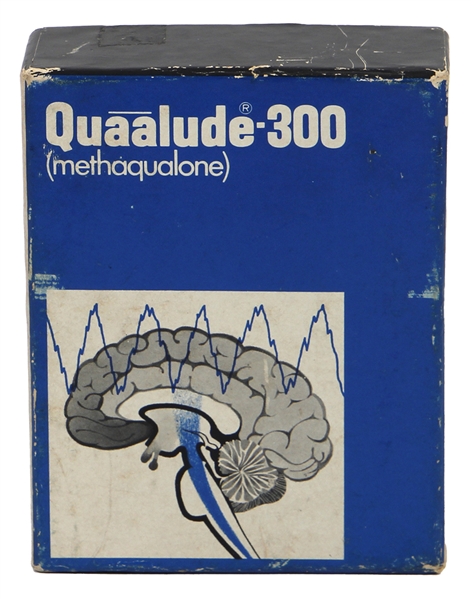 Michael Jackson Owned & Used Quaalude-300 Box