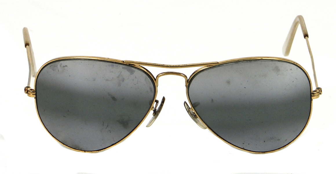 Michael Jackson Owned & Worn Ray-Ban Aviator Sunglasses