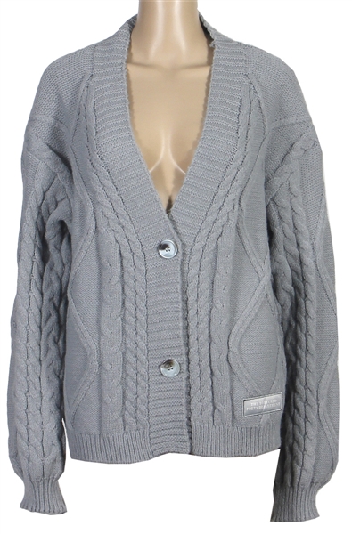 Rare Taylor Swift "Tortured Poets Department" Grey Cardigan Sweater