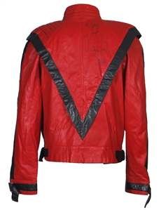 Michael Jackson 2002 Signed "Thriller" Replica Jacket (JSA)