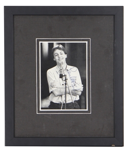 Paul McCartney Signed Photograph