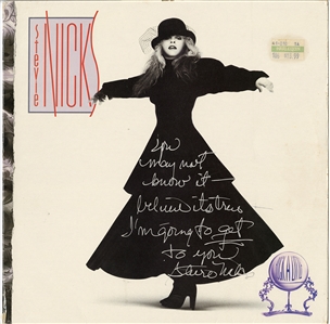 Stevie Nicks Signed “Rock a Little” Album With Incredible Inscription (JSA)