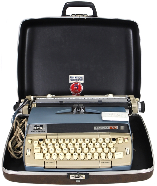 John Lennon Owned & Used Typewriter