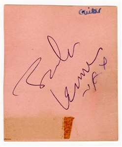 John Lennon Signed Cut (REAL)