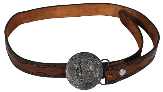 John Bonham Owned & Worn Studio Belt