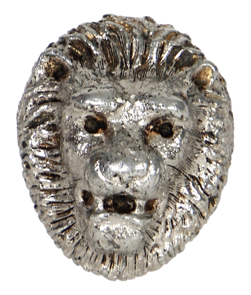 John Bonham Owned & Worn Silver Tone Lion Head Men’s Ring