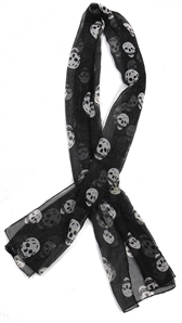 Keith Richards Stage Worn "Skull" Scarf