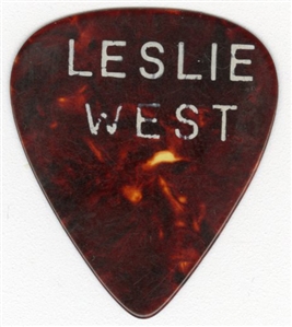 Leslie West Owned & Used Signature Guitar Pick Circa 1970