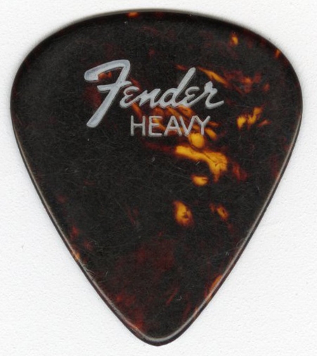 Frank Zappa Owned & 5/15/1970 Los Angeles Philharmonic Stage Used Fender Guitar Pick