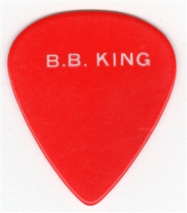 B.B. King Owned & Stage Used Guitar Pick Circa 1970