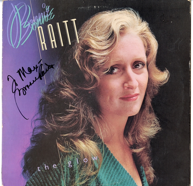 Bonnie Raitt Signed “The Glow” Album (Maxim Langstaff Collection)