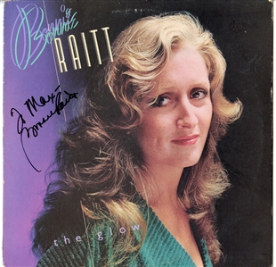 Bonnie Raitt Signed “The Glow” Album (Maxim Langstaff Collection)