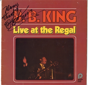 B.B. King Signed “Live At The Regal” Album (Maxim Langstaff Collection)