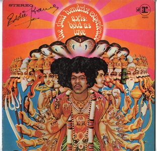 Eddie Kramer Signed “Jimi Hendrix Axis Bold As Love” Album (Maxim Langstaff Collection)