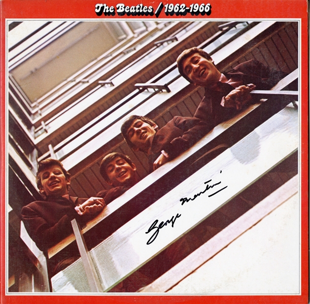 George Martin Signed “The Beatles 1962-1966” Album (Maxim Langstaff Collection)