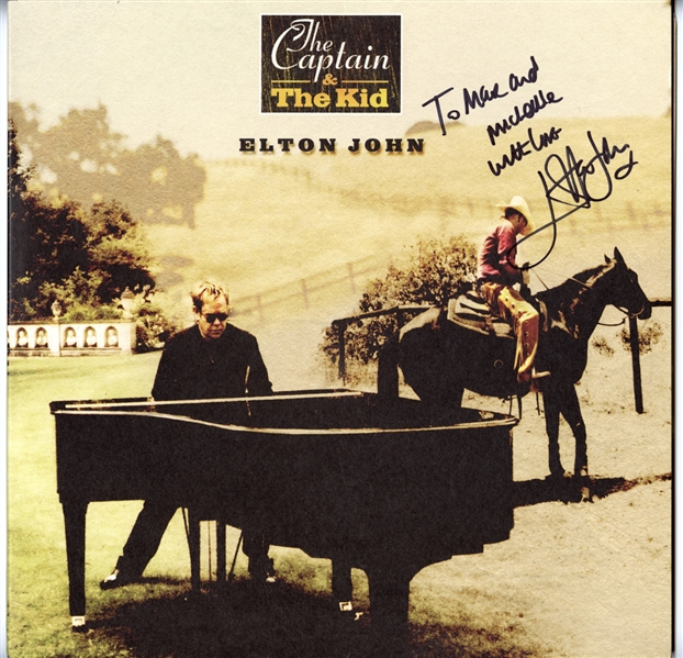 Elton John Signed “The Captain & The Kid” Album (Maxim Langstaff Collection)