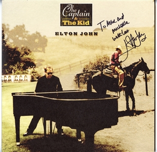 Elton John Signed “The Captain & The Kid” Album (Maxim Langstaff Collection)