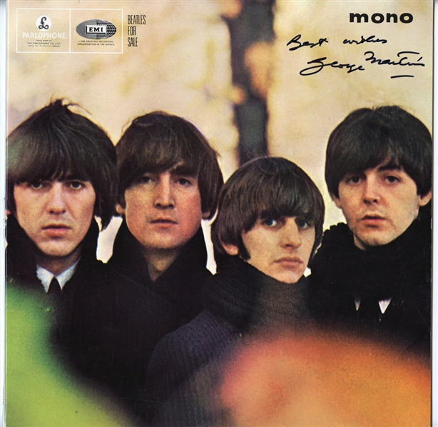 George Martin Signed “Beatles For Sale” Album (Maxim Langstaff Collection)