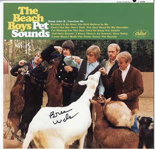 Brian Wilson Signed “Pet Sounds” Album (Maxim Langstaff Collection)