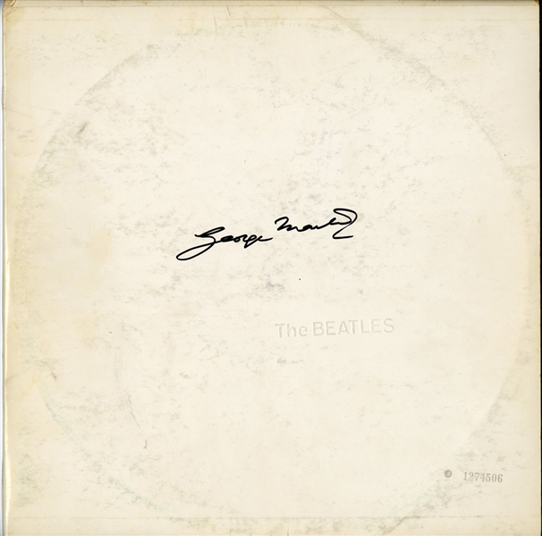 George Martin Personally Owned & Signed “Beatles The White Album” Album (Maxim Langstaff Collection)