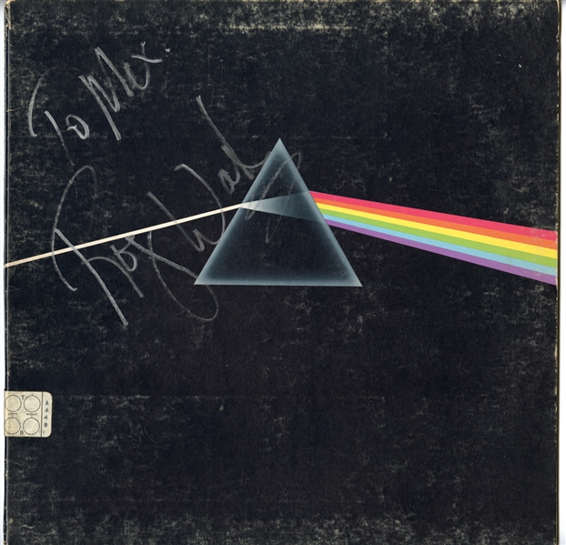 Roger Waters Signed “Dark Side of the Moon” Album (Maxim Langstaff Collection)