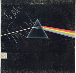 Roger Waters Signed “Dark Side of the Moon” Album (Maxim Langstaff Collection)